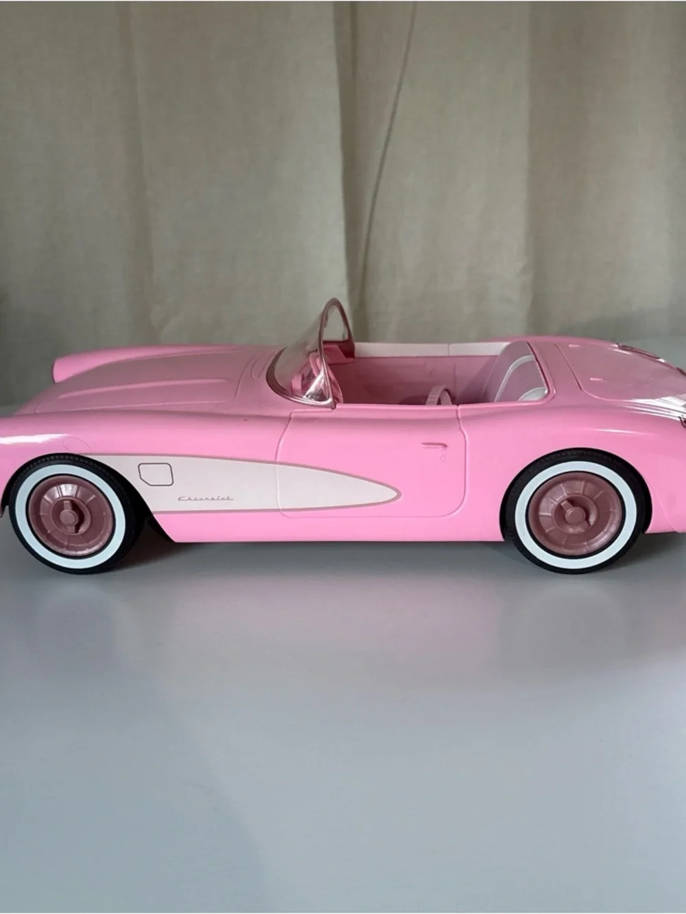 Mattel Hot Wheels Barbie the Movie RC Corvette Car - Pink (HPW40) Missing RC